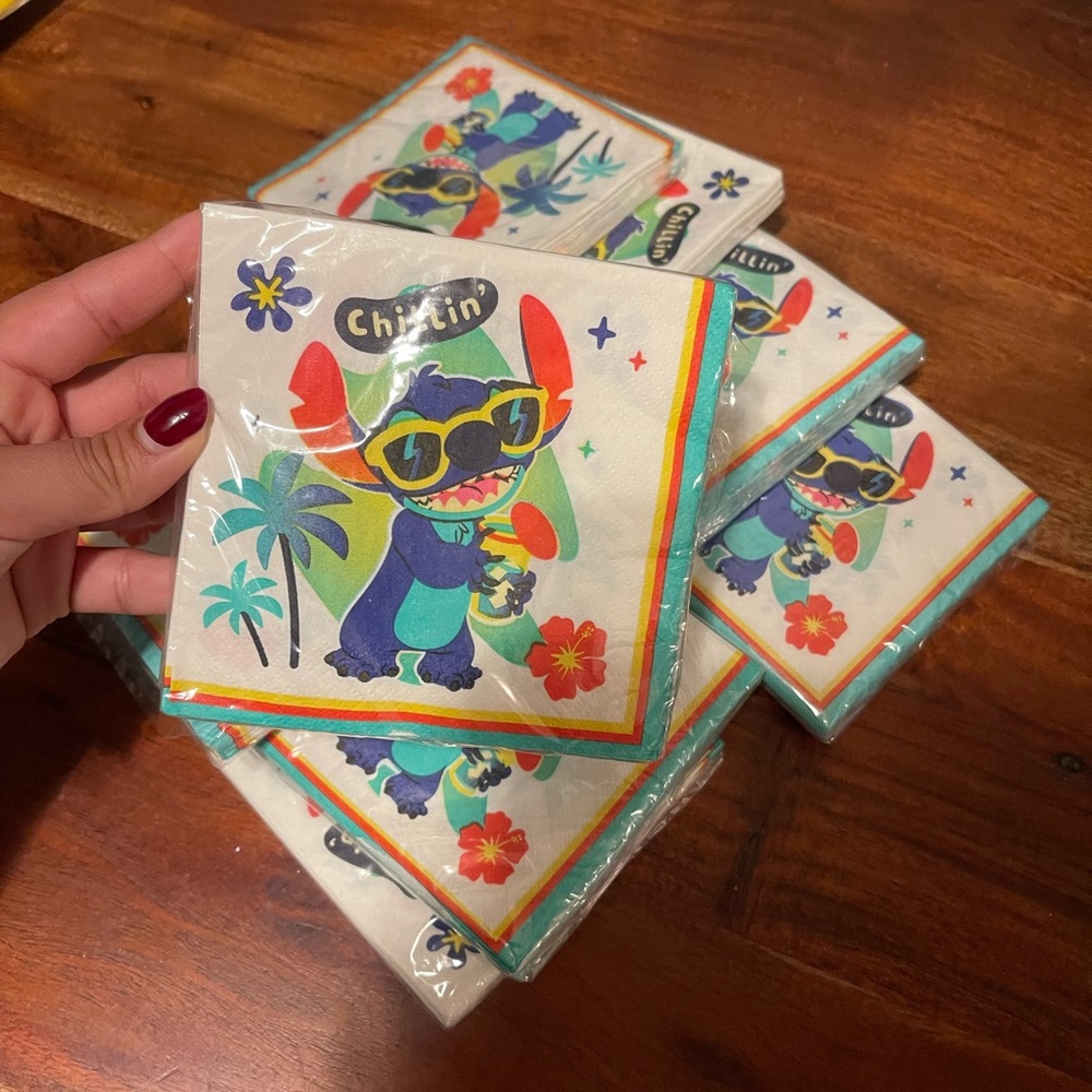Disney Stitch Tropical Napkins